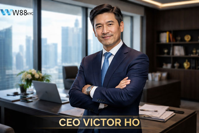CEO Victor Ho W88 RIE 1 Chân dung CEO Victor Hồ - Người sáng lập và điều hành W88 RIE